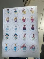 Folha A4 Papel de Arroz Princesas 20 Un