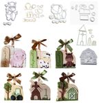 Kit Cortadores Animais e Itens da Fazendinha 6 Un