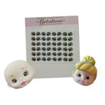 Olhos Comestiveis de Gelatina - Fofurinha Colorido 24 Pares