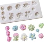 Molde De Silicone Flores Diversas Mod 3