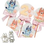 Cortador Bluey e Bingo 6cm
