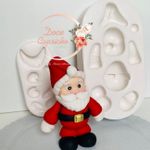 Molde de Silicone Natal - Papai Noel Grande Mod 7