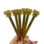 Palitos de Acrílico Tema Rei Leão Hakuna Matata 6 Un