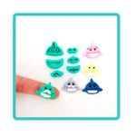 Cortador Baby Shark Modulado 3cm
