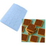 Forma Tabletinho Quadrado de Natal Simples C-3711