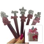 Palitos de Acrílico Tema Barbie 6 Un