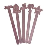 Palitos de Acrílico Tema Barbie 6 Un