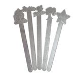 Palitos de Acrílico Tema Barbie 6 Un