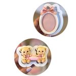 Molde de Silicone Moldura Laço ou Faixa de Urso Escolha 1 Un