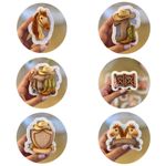 Moldes de Silicone Itens da Fazendinha e Cowboy Escolha 1 Un