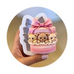 Moldes de Silicone Ursos Ursinhos Menina Escolha 1 Un