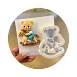 Moldes de Silicone Ursos Ursinhos Menino Escolha 1 Un