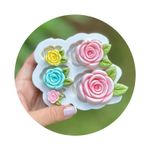 Moldes de Silicone Molduras Borboletas e Flores Escolha 1 Un