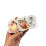 Molde de Silicone Apliques de Cowboy 3 Cav