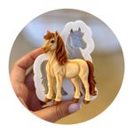Molde de Silicone Cavalos Cowboy / Fazendinha Escolha 1 Un