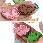Cortador / Ejetor de Brigadeiro Tema Dinossauro Escolha 1 Un