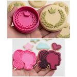 Cortador / Ejetor de Brigadeiro Barbie Realeza Escolha 1 Un