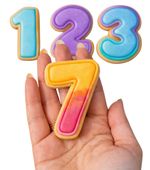 Kit Cortadores de Numeros Gigante 8cm