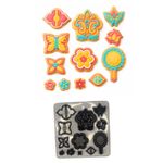 Kit Marcadores de Molduras Arabesco e Flores 14 Pçs