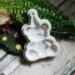 Molde de Silicone Urso Ursinho Aniversario