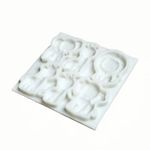 Molde de Silicone Animais do Safari 6 Cav