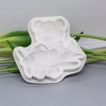 Molde de Silicone Urso Ursinho Aviador Grande
