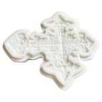Molde de Silicone Cruz Detalhada Arabesco
