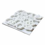 Molde de Silicone Flores Diversas e Borboletas