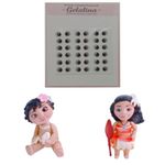 Olhos Comestiveis de Gelatina - Moana 2P