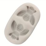 Molde de Silicone Mini Abelhas 2 Cav