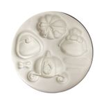 Molde de Silicone Personagens e Acessorios da Cinderela
