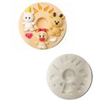 Molde De Silicone Bichinho Fofinho Universal