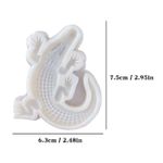 Molde de Silicone Jacaré / Crocodilo