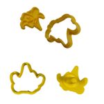 Cortador e Marcador de Flor Biscoitos e Pasta Americana