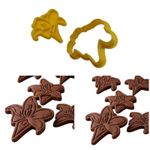 Cortador e Marcador de Flor Biscoitos e Pasta Americana