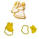 Cortador e Marcador Anjo Anjinho 5cm Religião Biscoito