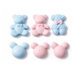 Forma de Silicone Ursos Ursinhos 6 Cav