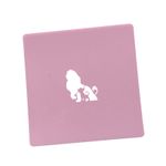 Stencil Silhueta do Rei Leão para Doces e Bolos Artesanato