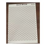 Stencil Textura de Bolinhas DN61 Para Bolos e Doces Artesanato