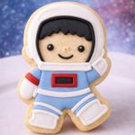 Cortador e Marcador Astronauta 6cm