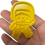 Cortador e Marcador Astronauta 6cm