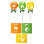 Kit Stencils de Páscoa Estampas 3 Uni DN66
