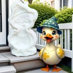 Molde de Silicone Pato Patinho Com Gorro
