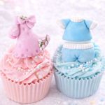 Molde de Silicone Chá de Bebê - Vestido e Macacão
