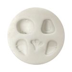 Molde de Silicone Passarinho Baby Para Decorar Pássaros