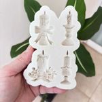 Molde de Silicone Religião - Velas Decoradas 4 Cav