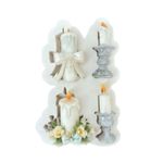 Molde de Silicone Religião - Velas Decoradas 4 Cav