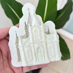 Molde de Silicone Religião Igreja Vintage Mod 2