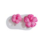 Molde de Silicone Flor da Moana Hibisco 2 Cav