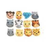 Kit Cortadores Rosto Animais do Safari 3,5cm 9 Modelos